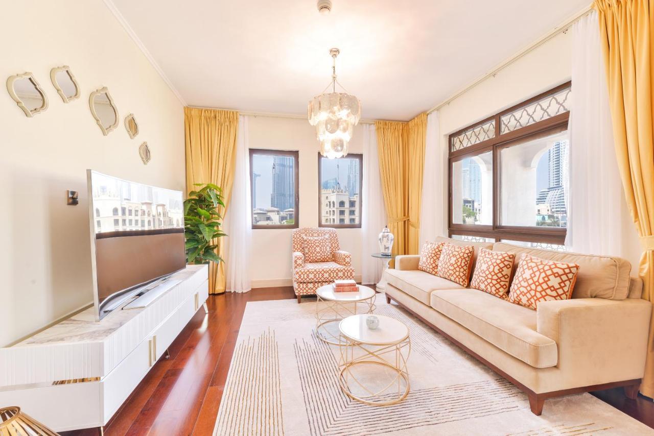 Ultra Luxury Downtown - Full Burj Khalifa View - 5 Min Walk To Dubai Mall! Eksteriør billede