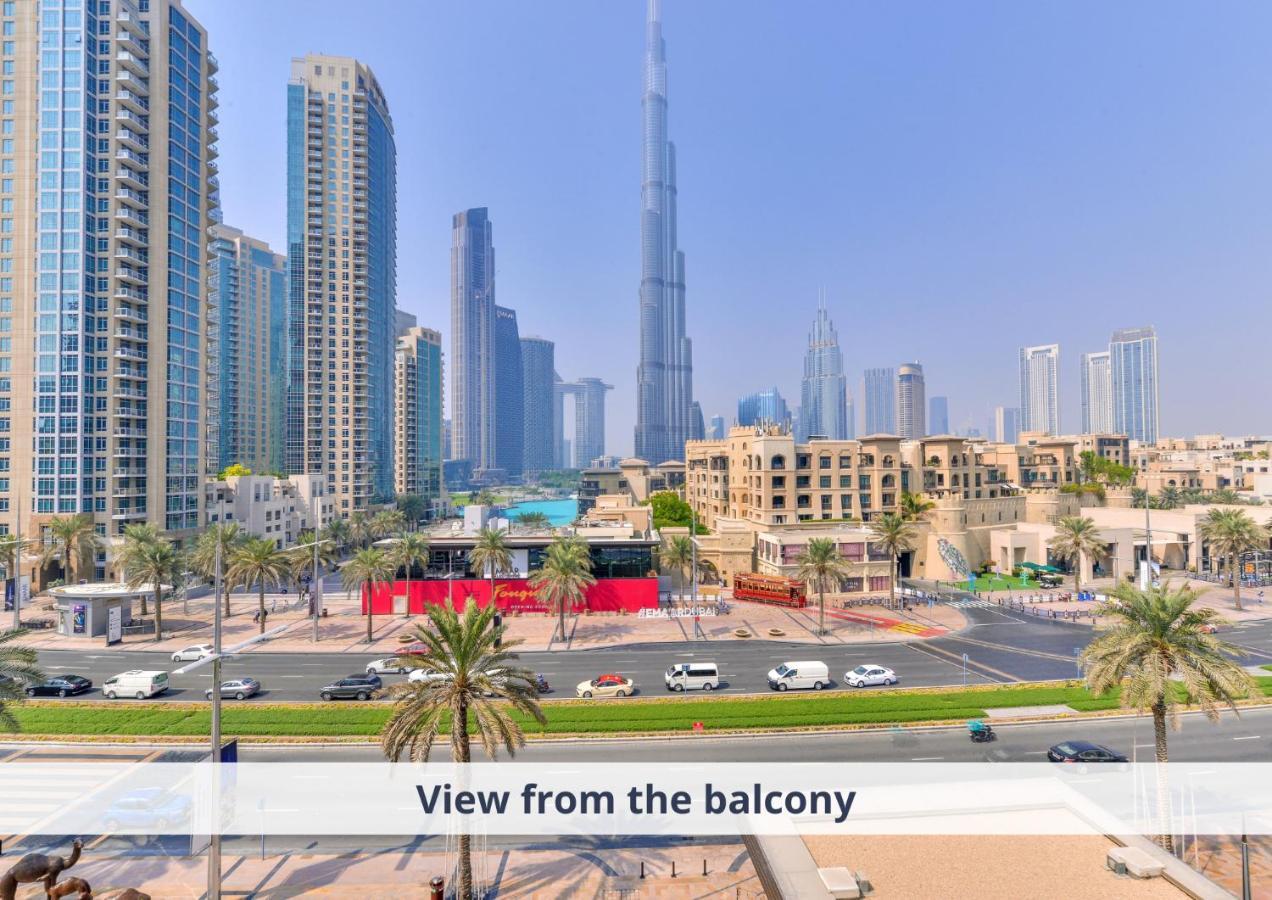 Ultra Luxury Downtown - Full Burj Khalifa View - 5 Min Walk To Dubai Mall! Eksteriør billede