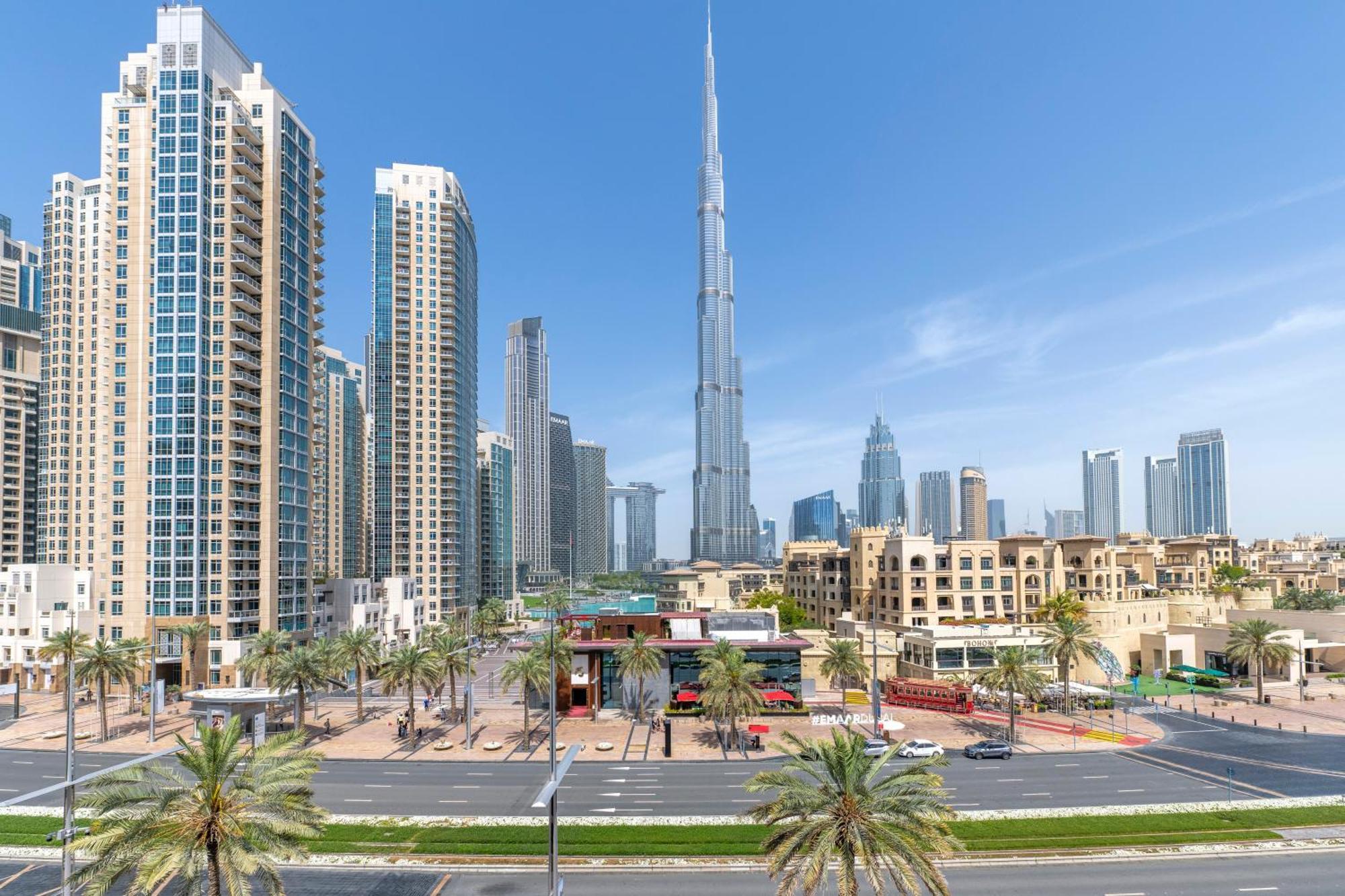 Ultra Luxury Downtown - Full Burj Khalifa View - 5 Min Walk To Dubai Mall! Eksteriør billede