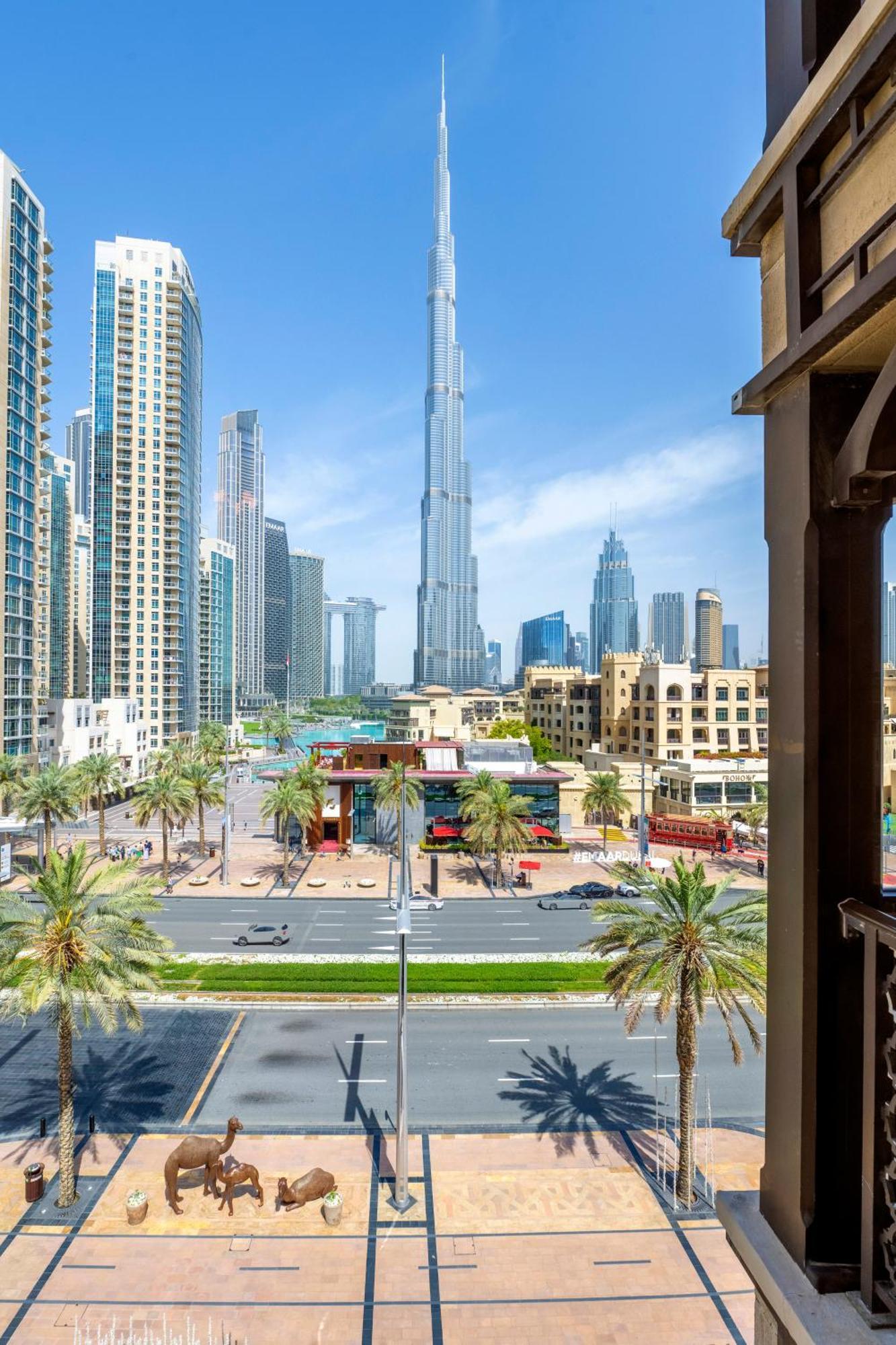 Ultra Luxury Downtown - Full Burj Khalifa View - 5 Min Walk To Dubai Mall! Eksteriør billede