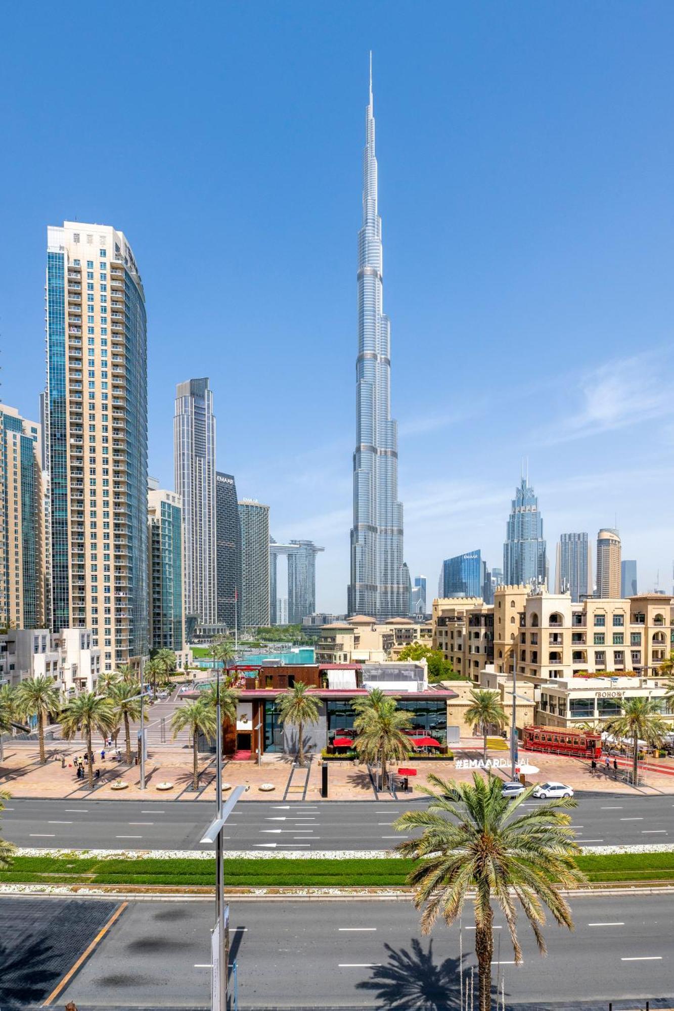 Ultra Luxury Downtown - Full Burj Khalifa View - 5 Min Walk To Dubai Mall! Eksteriør billede