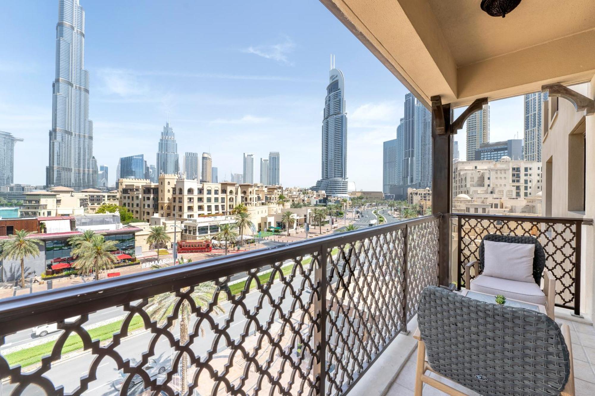 Ultra Luxury Downtown - Full Burj Khalifa View - 5 Min Walk To Dubai Mall! Eksteriør billede